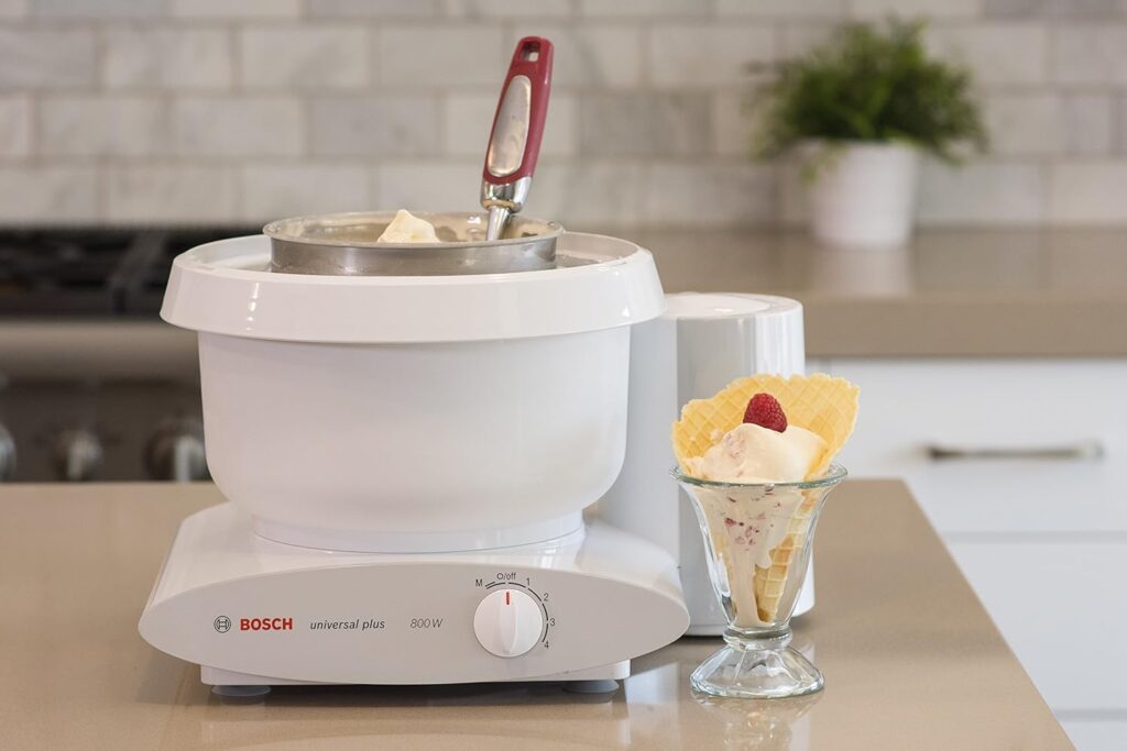 Ice Cream Maker Attachment for Bosch Universal Plus and NutriMill Artiste Mixers